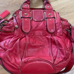 Red Coach hype bag